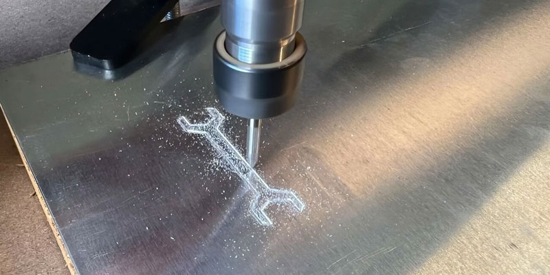 Aluminum cutting router bit application