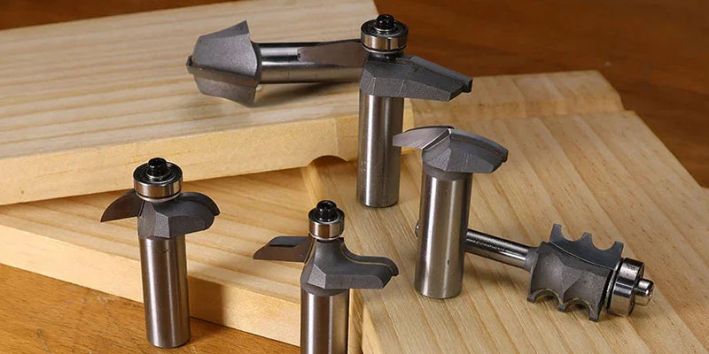 Woodworking router bit application