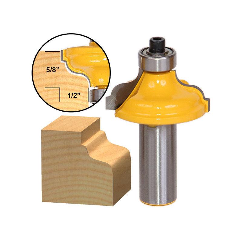 Ogee Flute Edging and Molding Large 1/2