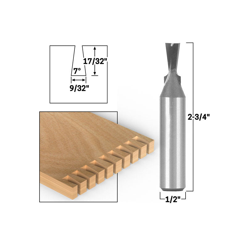Flush Trim Template Router Bit Set
