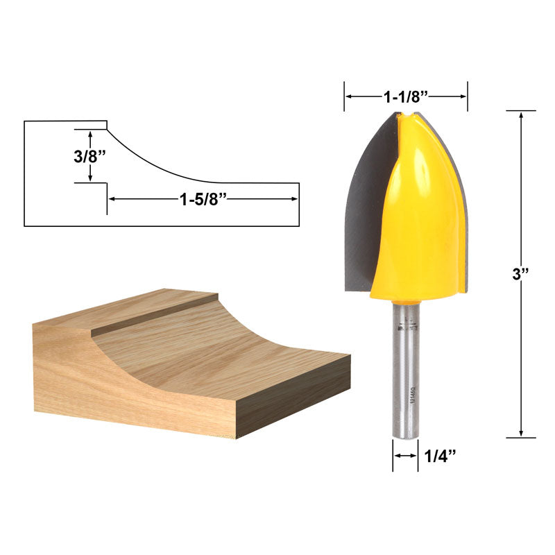 Flush Trim Template Router Bit Set