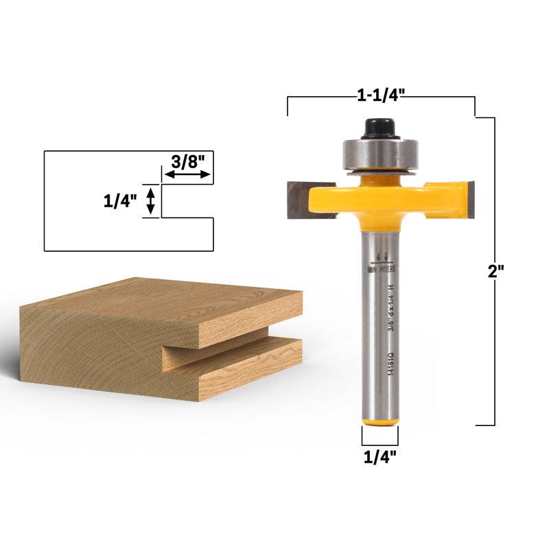 Flush Trim Template Router Bit Set