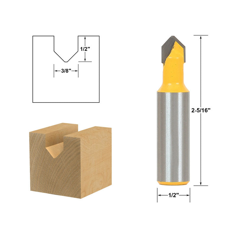 Flush Trim Template Router Bit Set