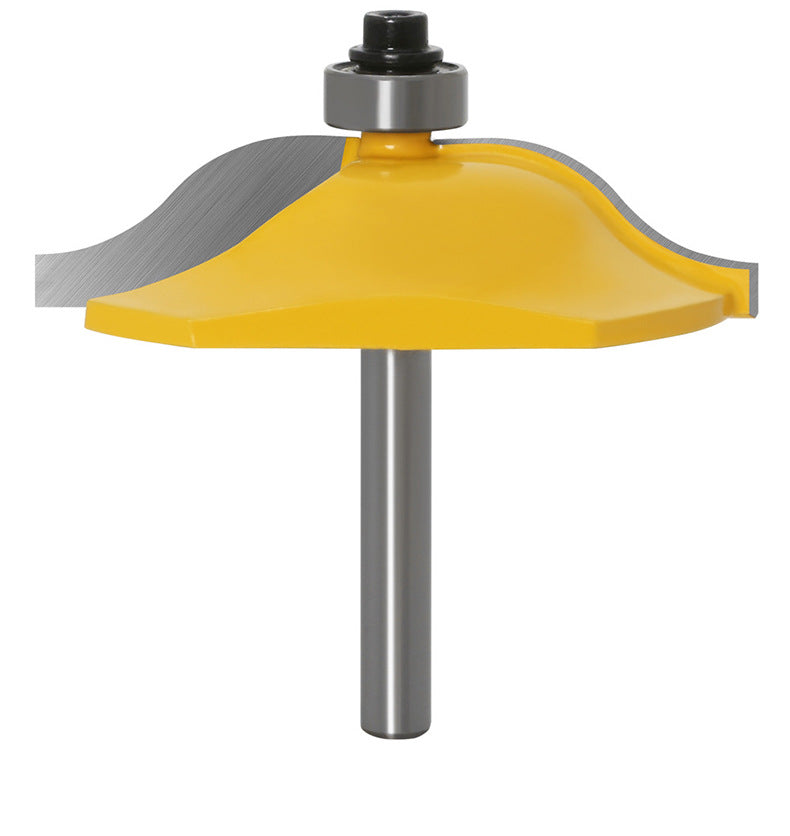 Raised Panel Router Bit for Cabinet Doors & Windows 1/4