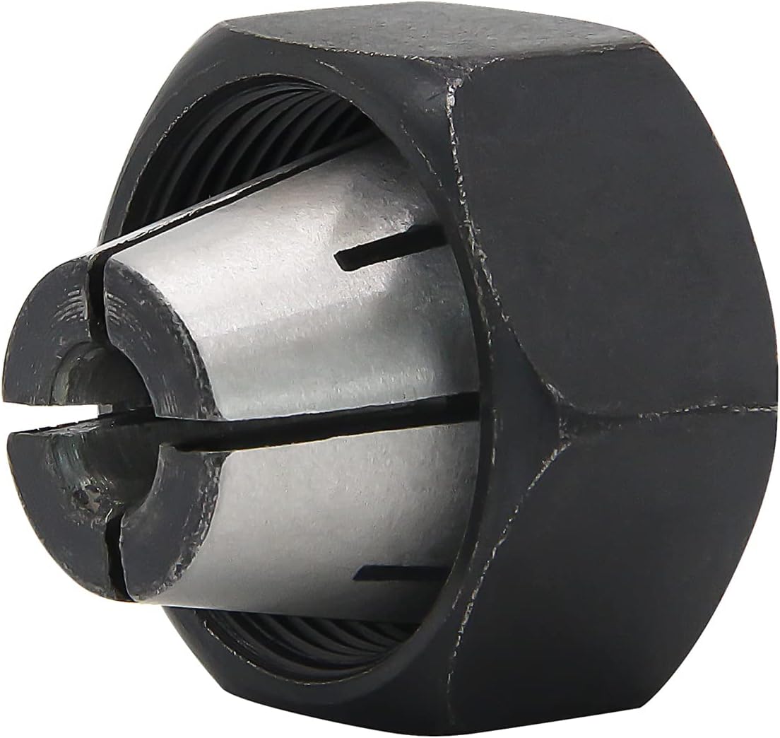 1/4 Inch Router Collet Replacement for Porter Cable, Delta & Black and Decker Routers