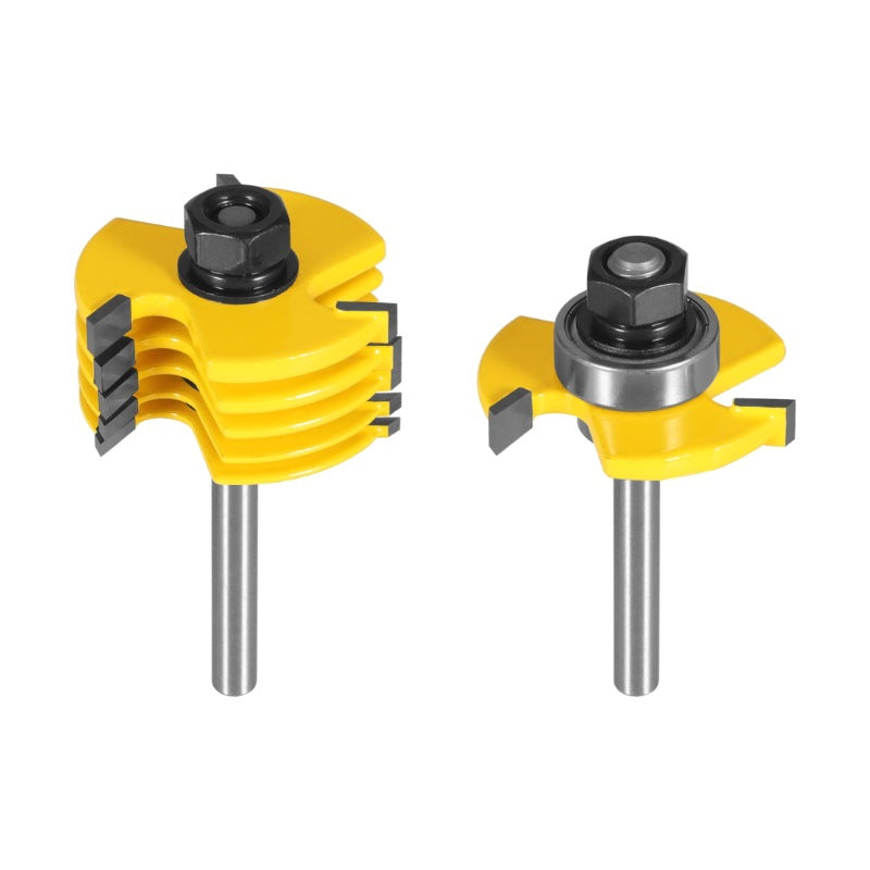 6 Piece Slot Cutter 3 Wing 1/2