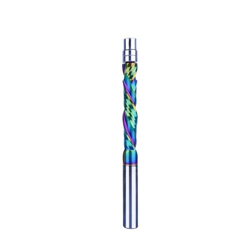 Carbide Bearing Guided Milling Cutters 2 Flutes Spiral Flush Trim Bit