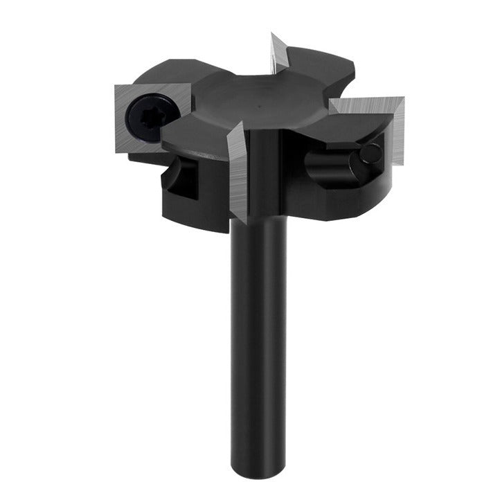 4 Flute Spoilboard Surfacing Router Bit, 12x45x60Lx4T, 4T, 12mm Shank, Carbide Wood Planer