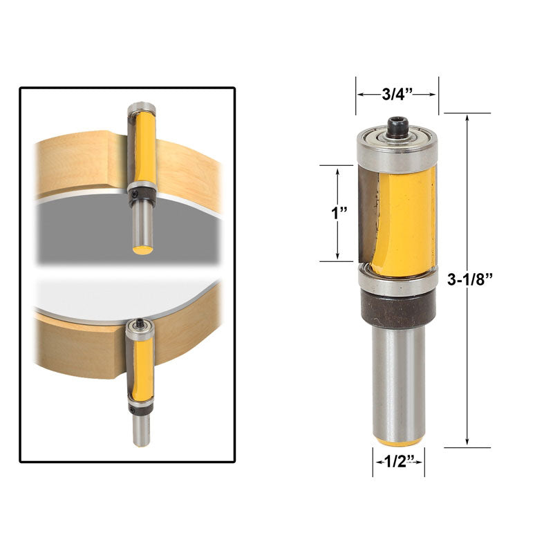 Flush Trim Top & Bottom Bearing 1