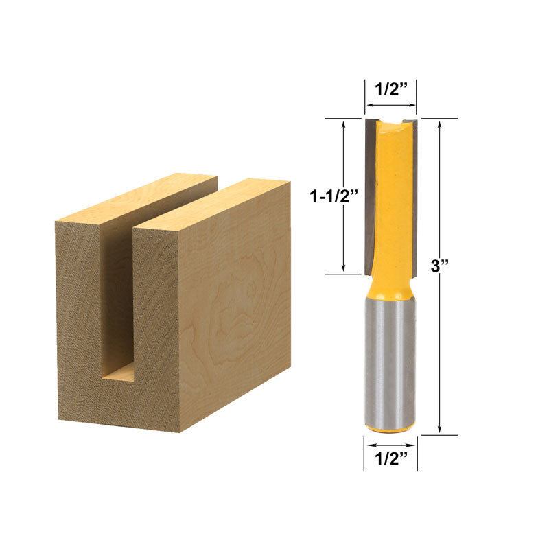 Flush Trim Template Router Bit Set