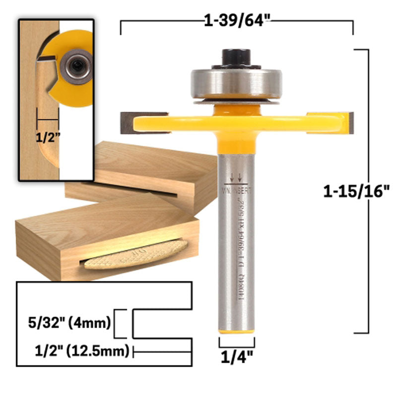 Biscuit Joint Slot Cutter 1/4