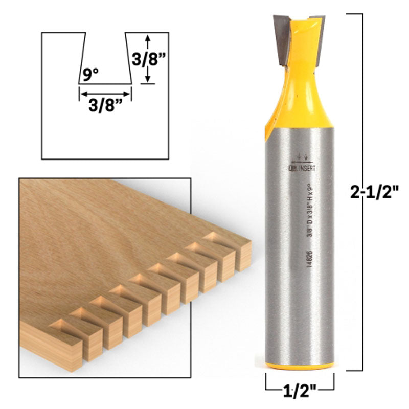 7° X 3/8