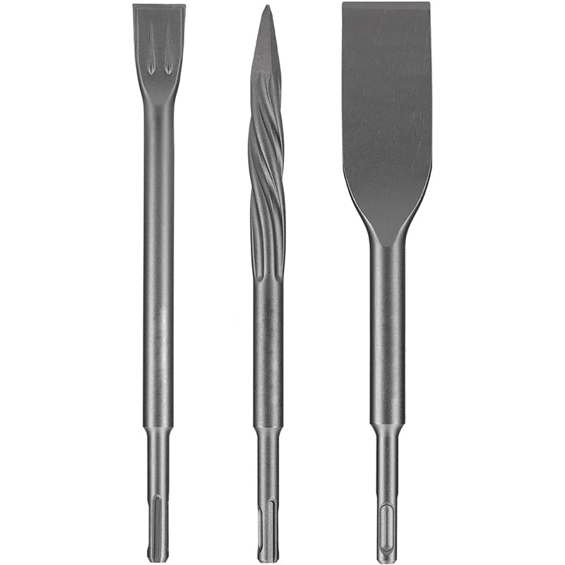 3 PCS Chisel Set Self-sharpening flat and point chisels