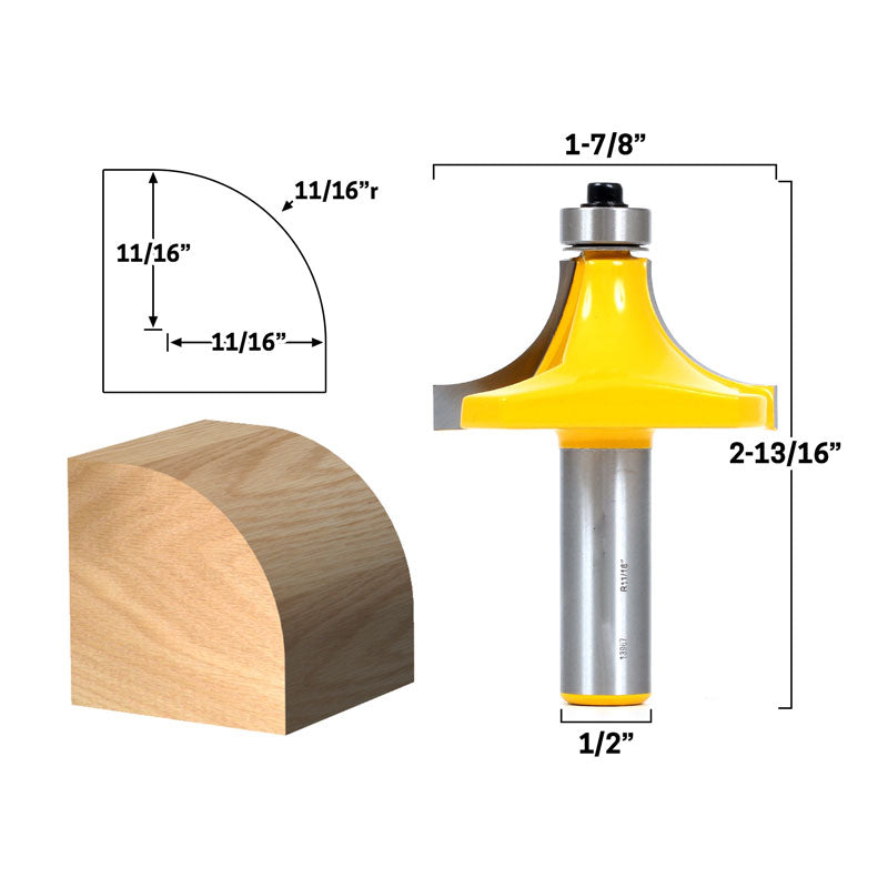 Flush Trim Template Router Bit Set