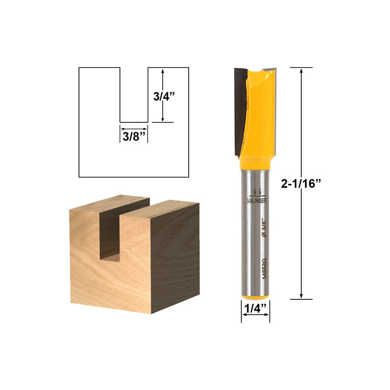 Flush Trim Template Router Bit Set