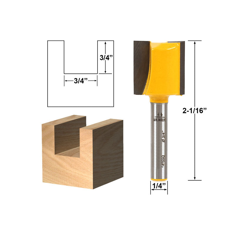 Flush Trim Template Router Bit Set