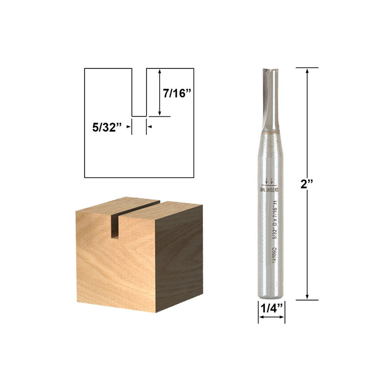 Flush Trim Template Router Bit Set