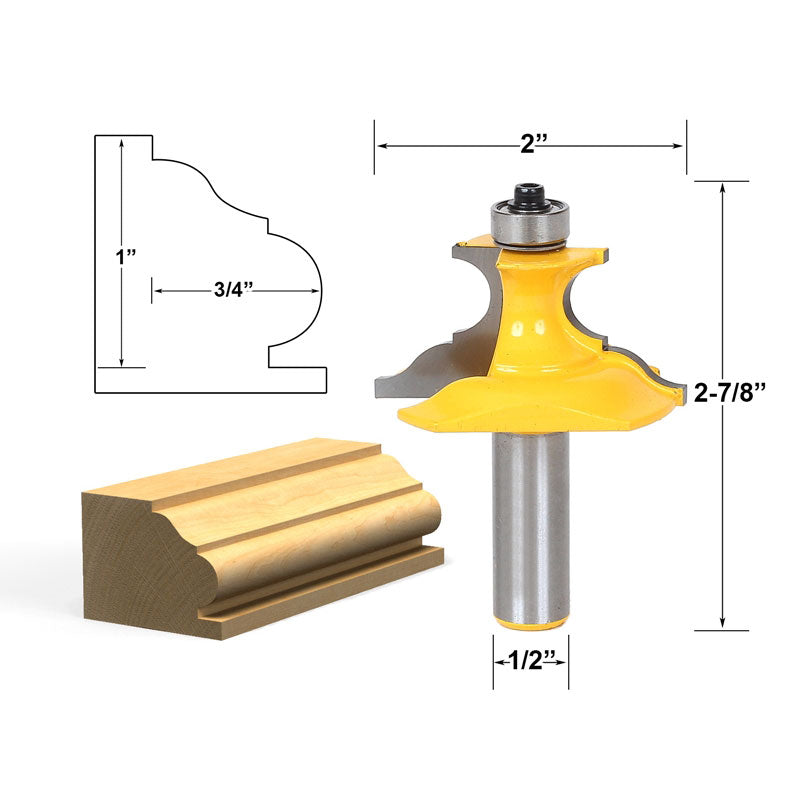 Pedestal Base & Small Furniture Molding 1/2