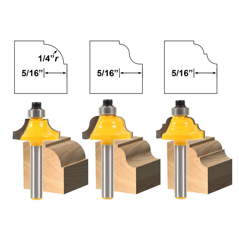 3 Bit Edging Molding 1/4