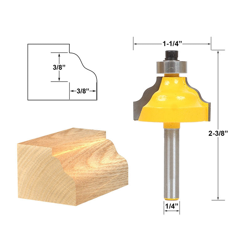 Wavy Edge Molding 1/4