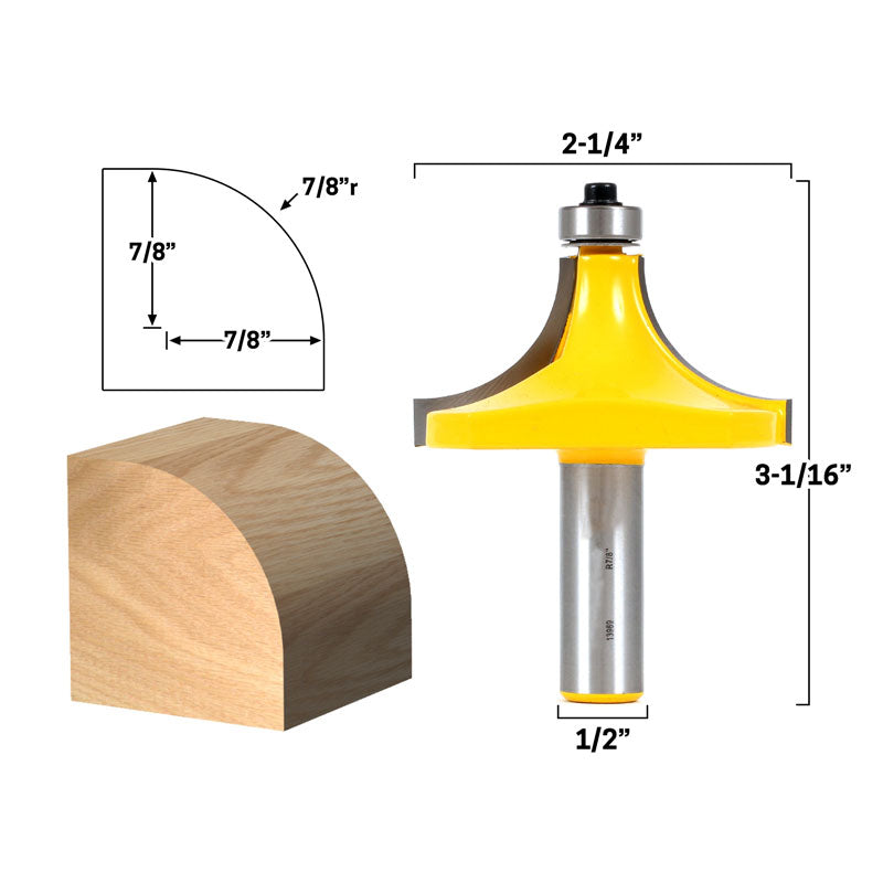 Flush Trim Template Router Bit Set