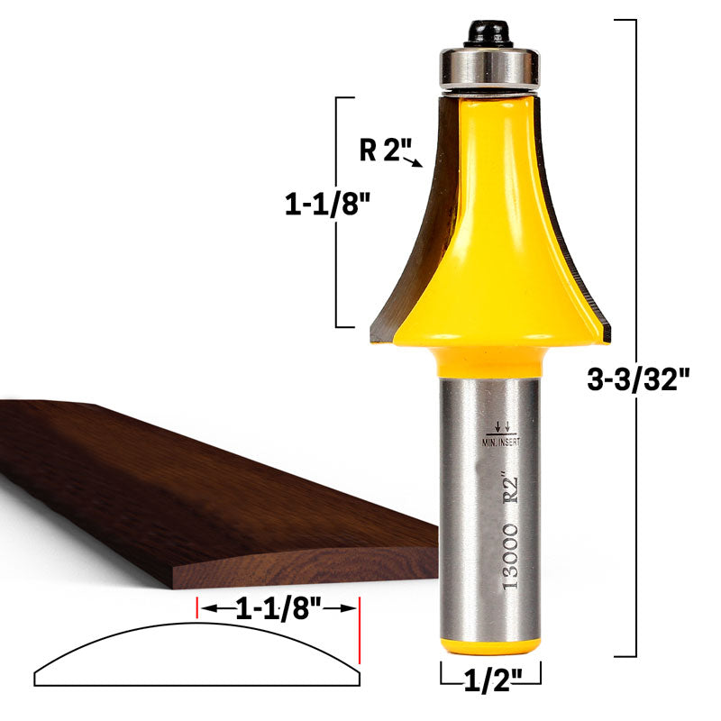 Flush Trim Template Router Bit Set