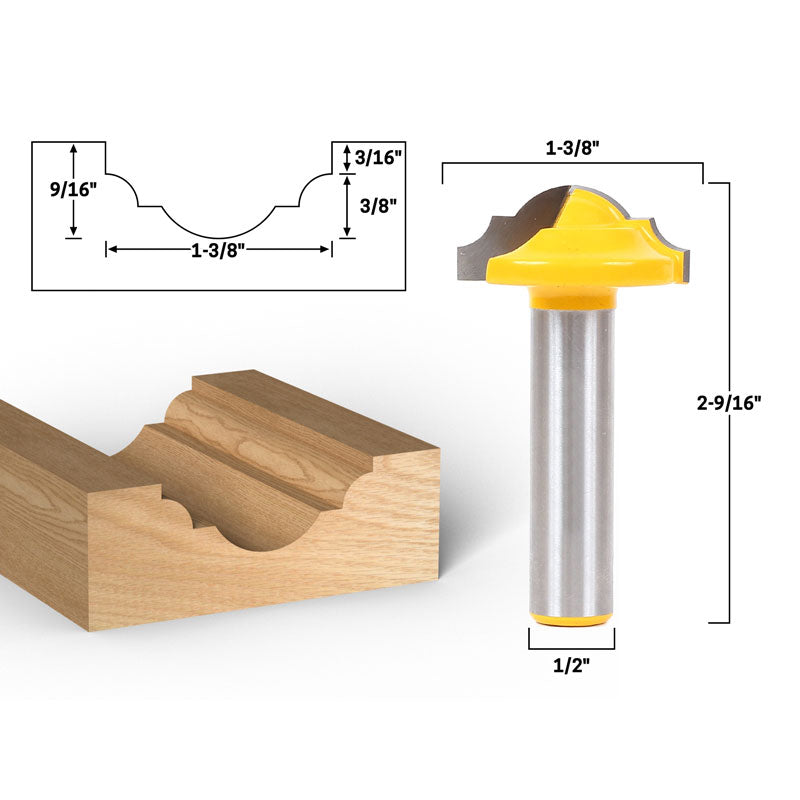 Flush Trim Template Router Bit Set