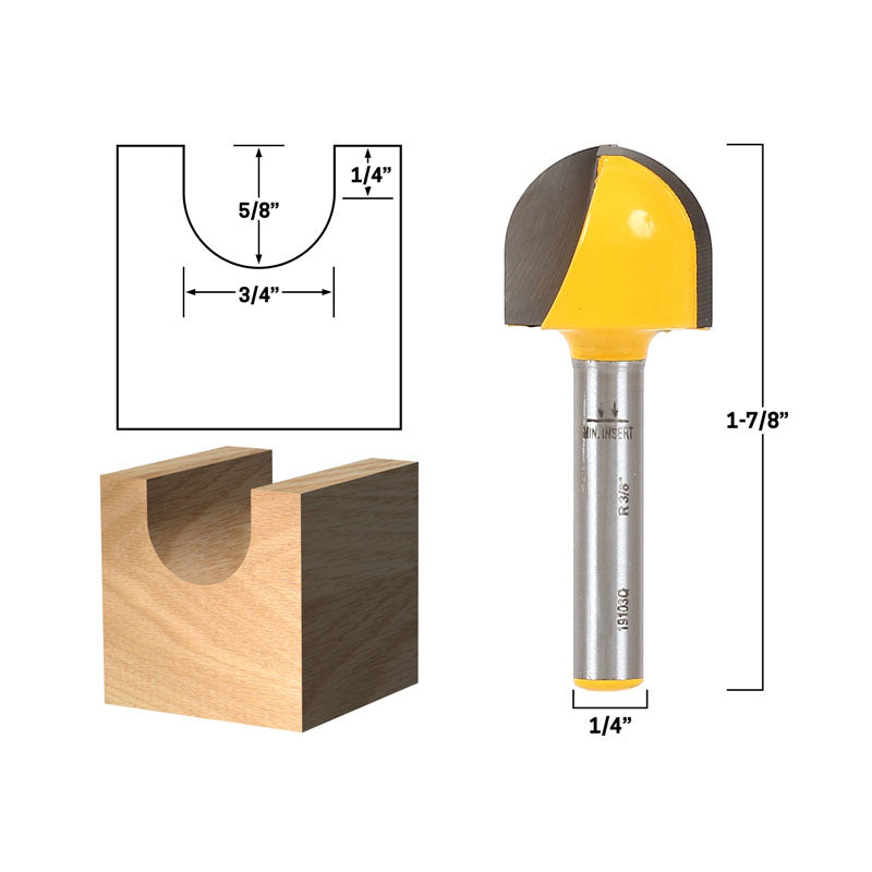 Flush Trim Template Router Bit Set