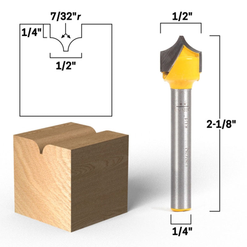 Flush Trim Template Router Bit Set