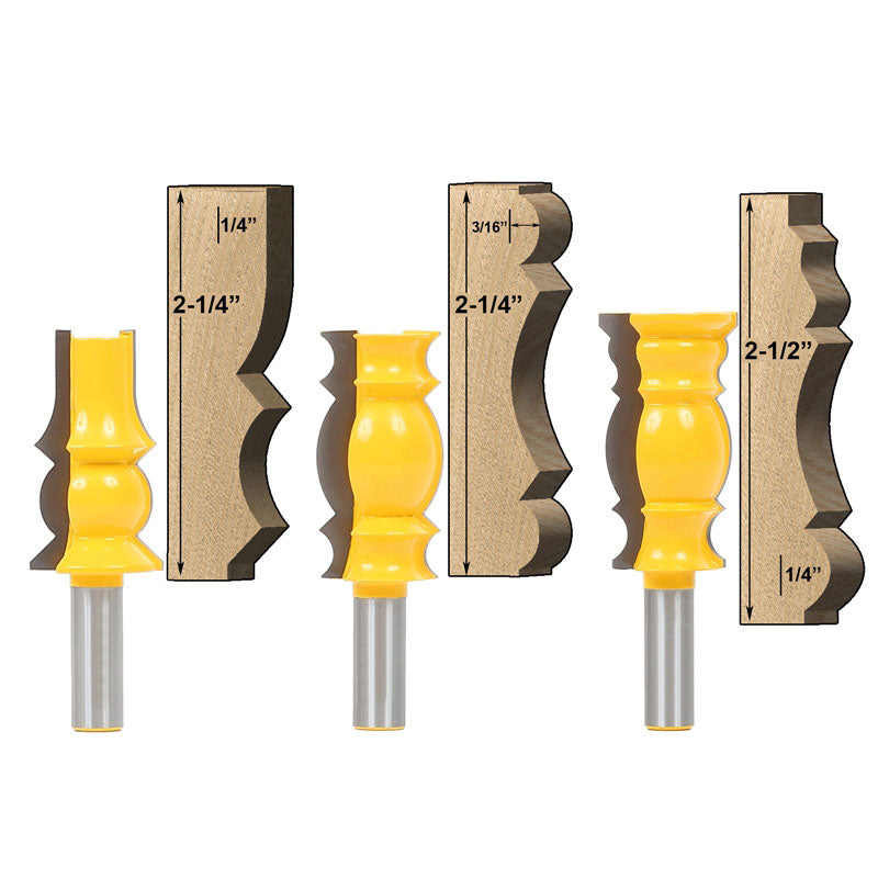 3 Bit Crown Molding 1/2