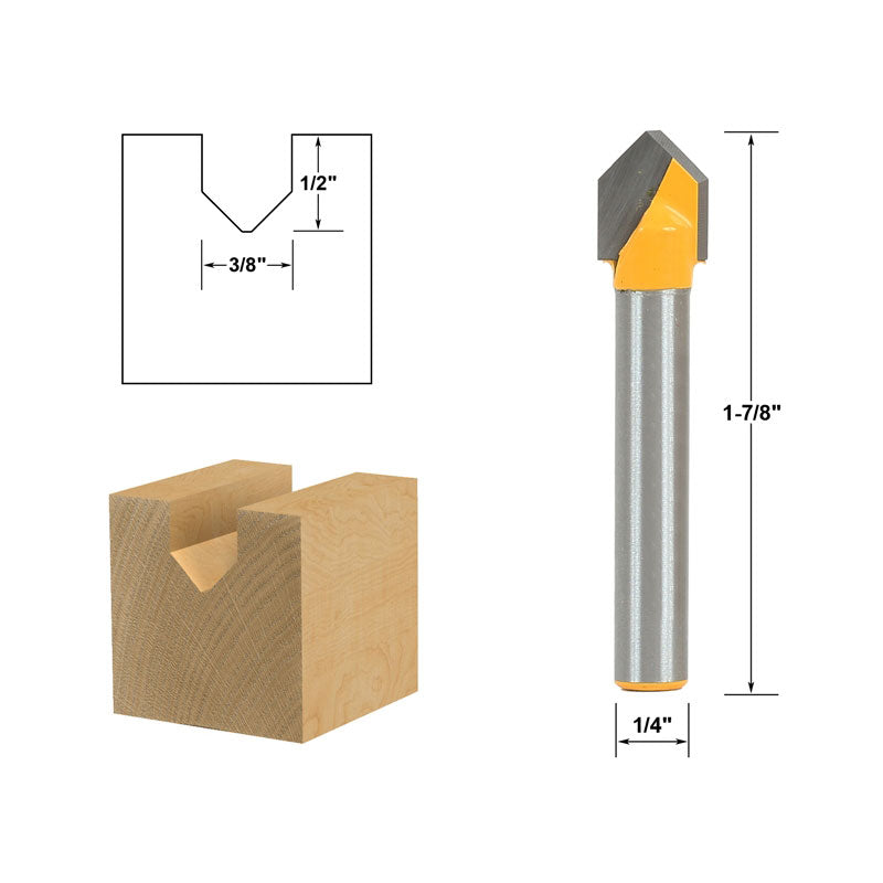 Flush Trim Template Router Bit Set