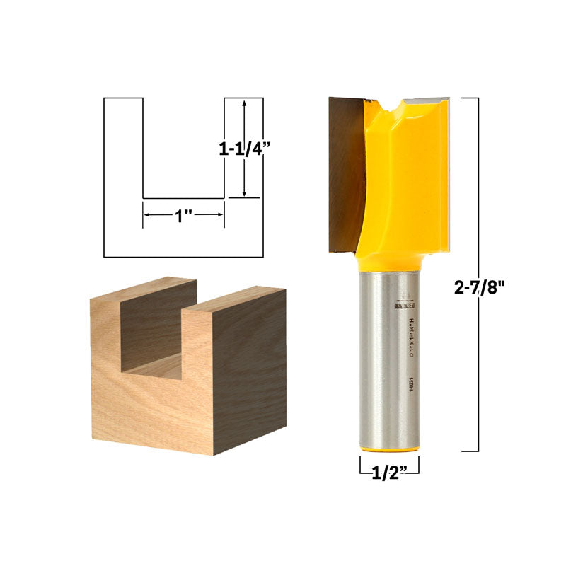 Flush Trim Template Router Bit Set