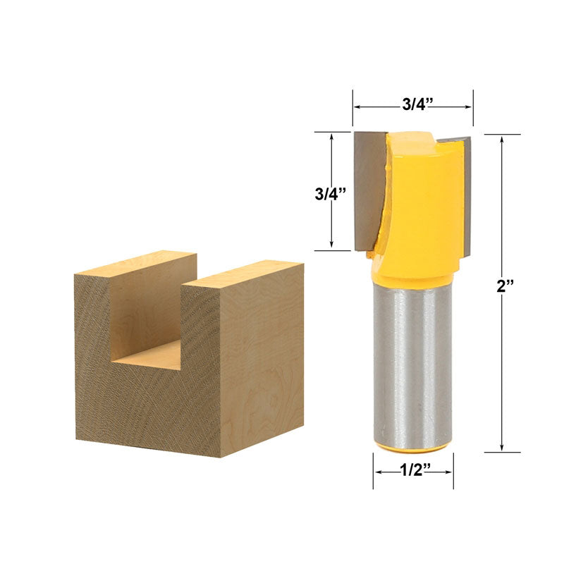 Flush Trim Template Router Bit Set