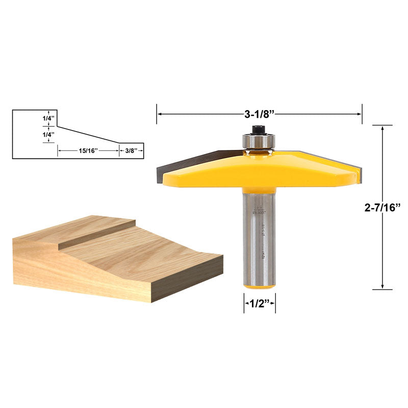 Flush Trim Template Router Bit Set