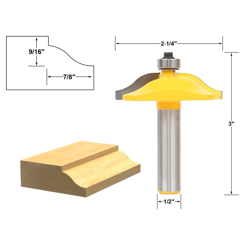 Flush Trim Template Router Bit Set