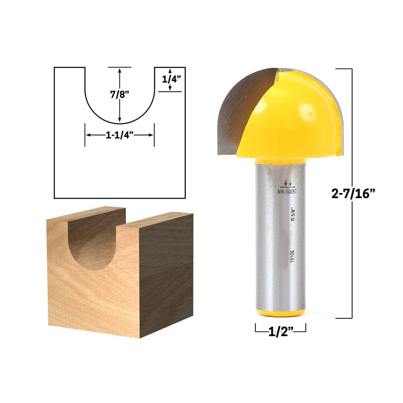 Flush Trim Template Router Bit Set