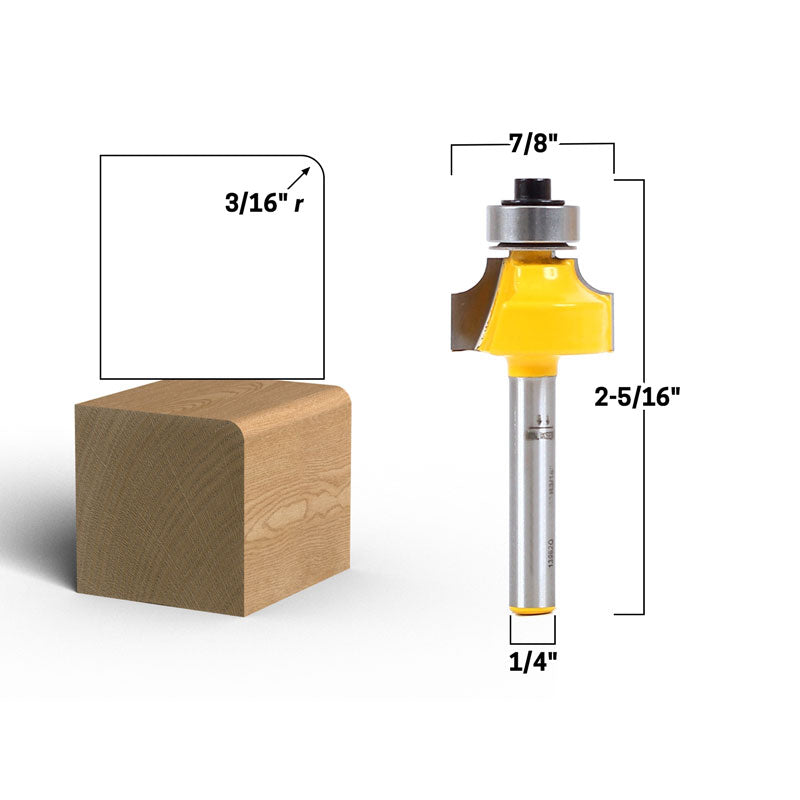 Flush Trim Template Router Bit Set