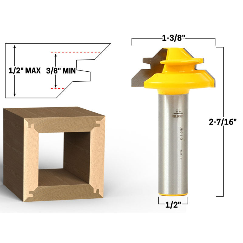 45 Degree Up to 1/2
