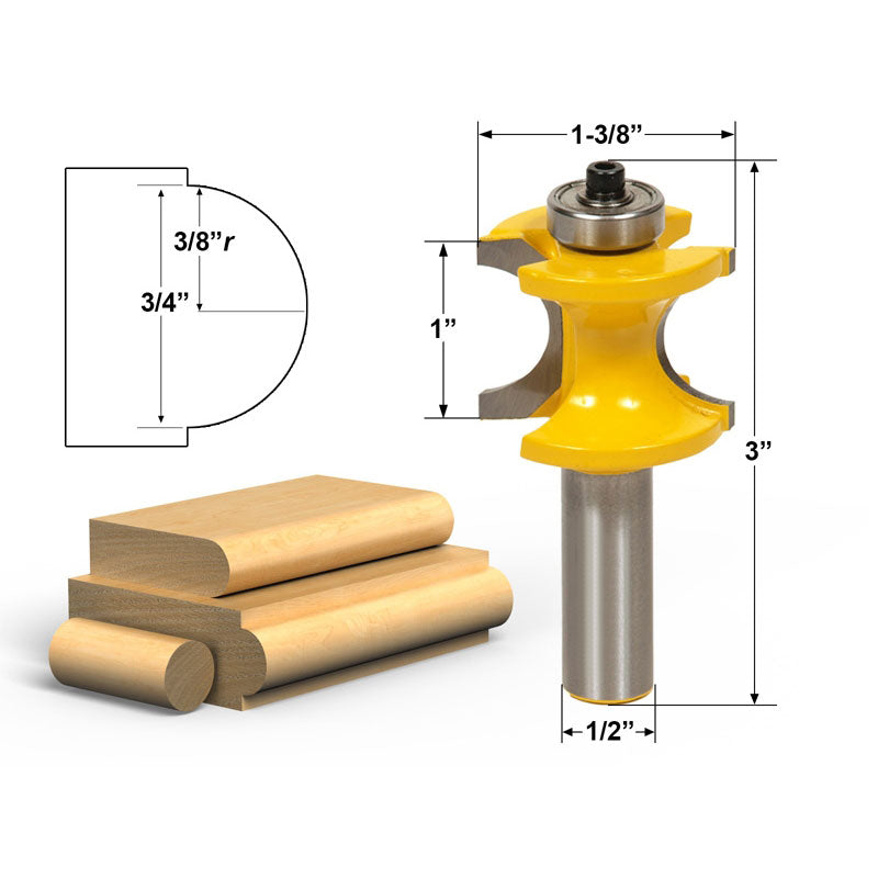 Bullnose 3/8