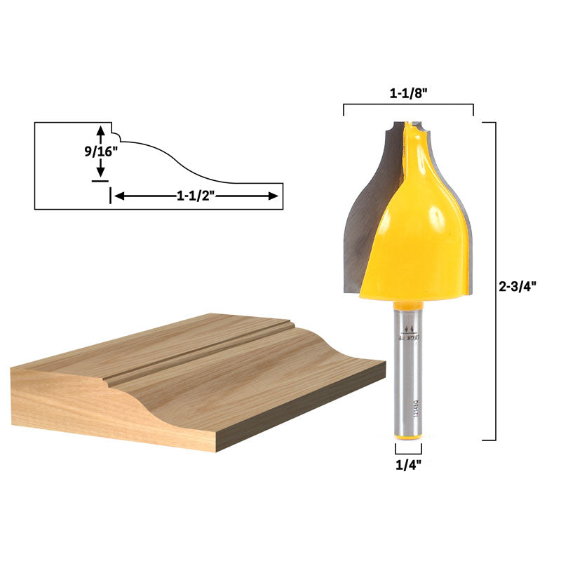 Flush Trim Template Router Bit Set