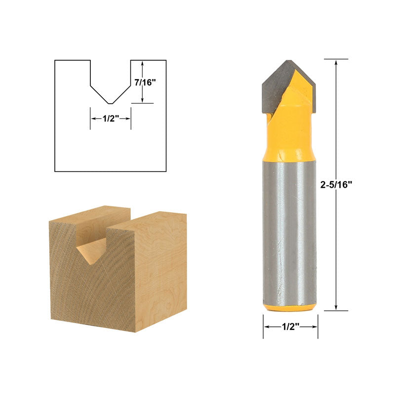 Flush Trim Template Router Bit Set