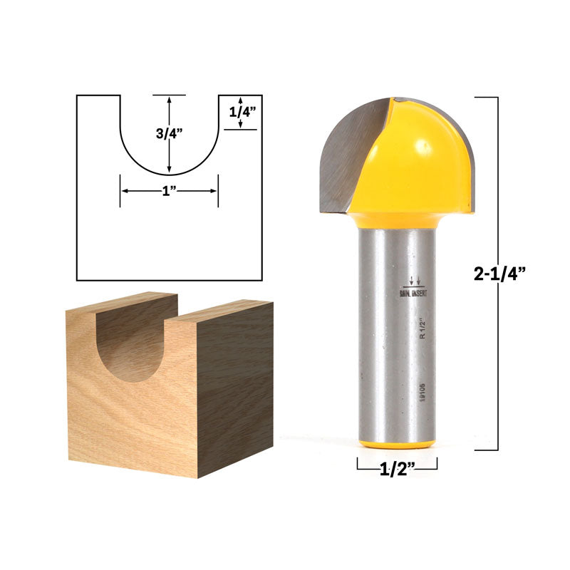 Flush Trim Template Router Bit Set
