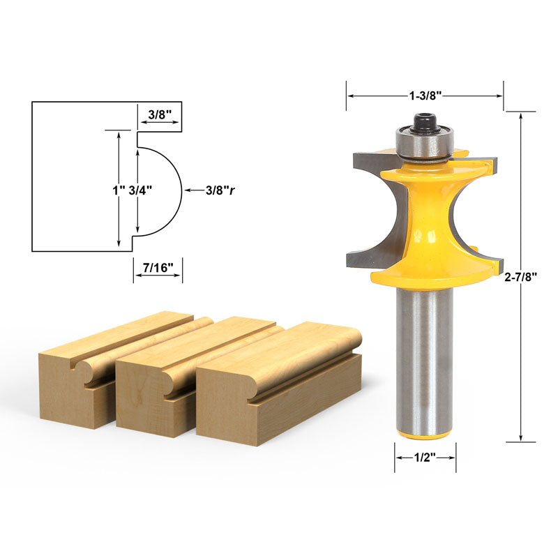 Flush Trim Template Router Bit Set
