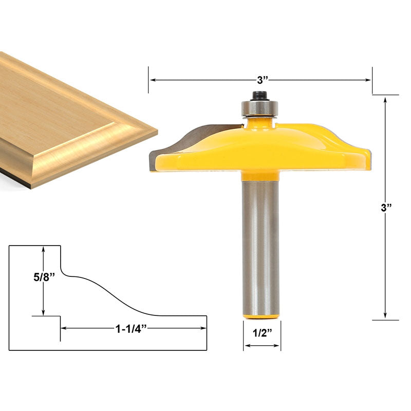 Flush Trim Template Router Bit Set