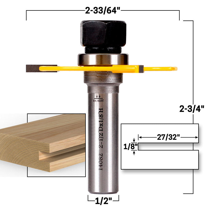 Flush Trim Template Router Bit Set