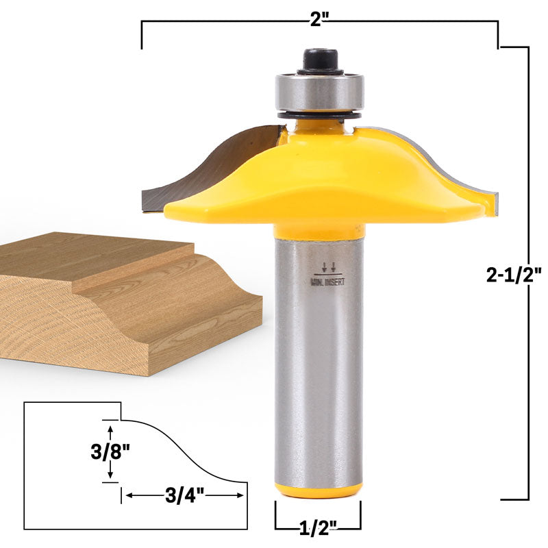 Flush Trim Template Router Bit Set
