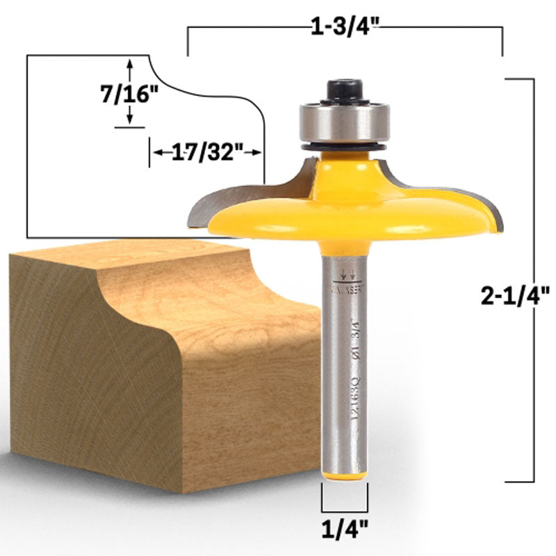 Flush Trim Template Router Bit Set