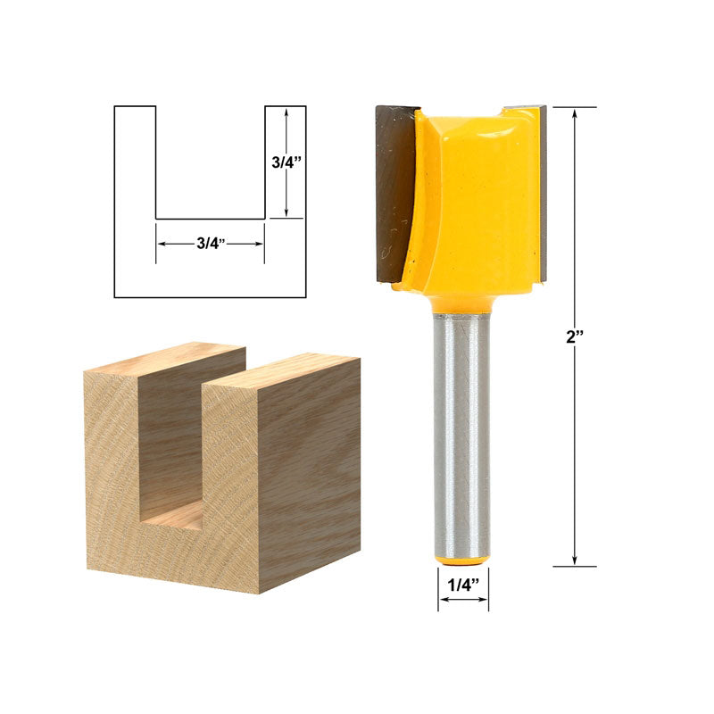 Flush Trim Template Router Bit Set