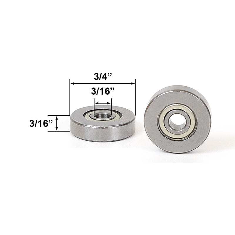 Flush Trim Template Router Bit Set