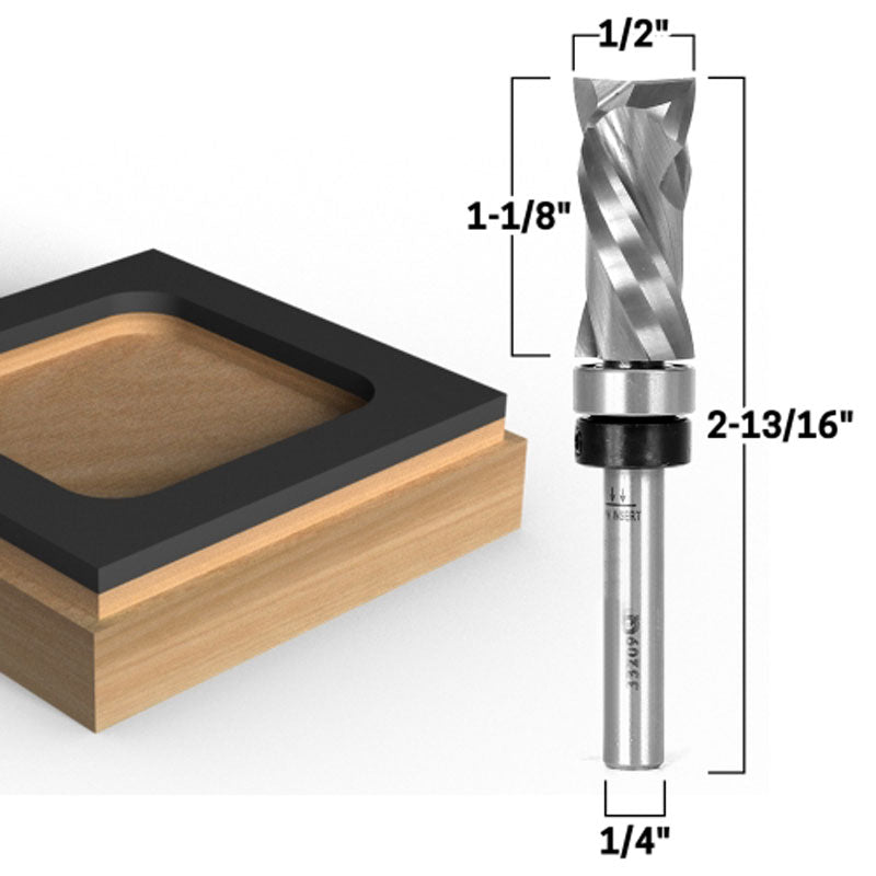 Flush Trim Template Router Bit Set